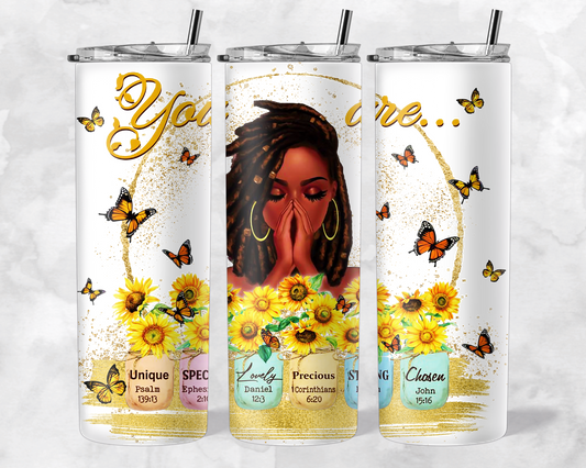 Melanin Girl 20 oz Tumbler