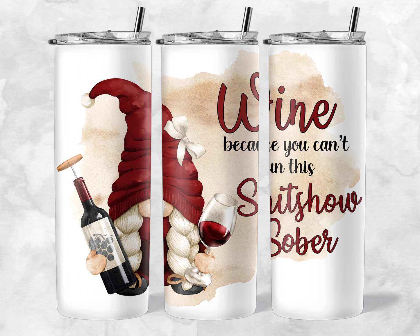 Wine Shitshow 20 oz Tumbler